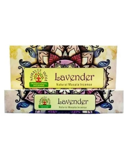 Incienso Namaste India Lavanda 15gr (12x15gr)